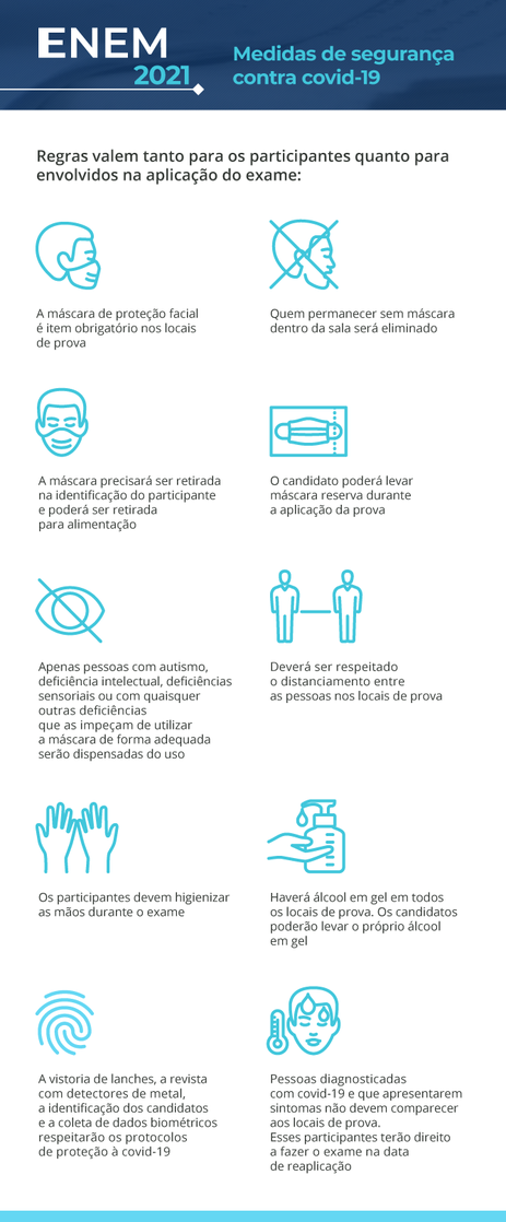Candidatos devem ficar atentos ao Enem