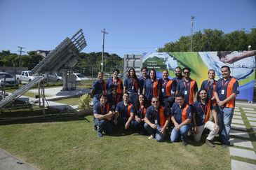 Equipe envolvida na criação da Ilha de policogeração sustentável capaz de gerar eletricidade, água destilada, biocombustível e outros insumos na COPPE/UFRJ