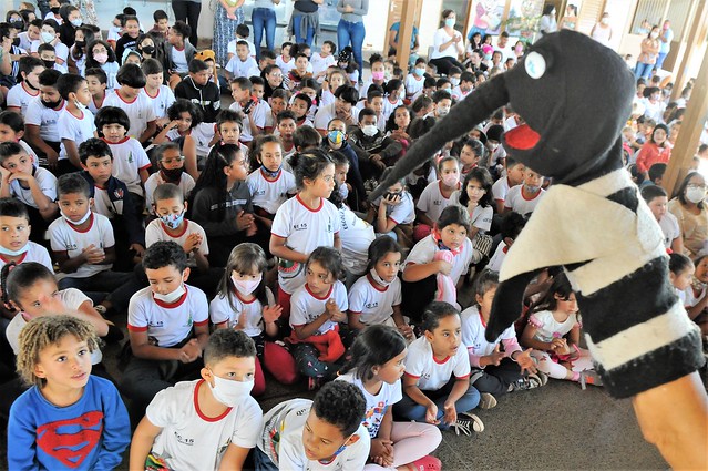 Uma aula sobre dengue com arte e diversão em Sobradinho