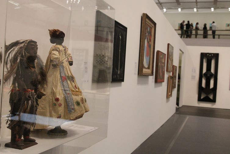 Exposição Histórias brasileiras, com curadoria de Adriano Pedrosa e Lilia M. Schwarcz, no Museu de Arte de São Paulo Assis Chateaubriand - MASP.