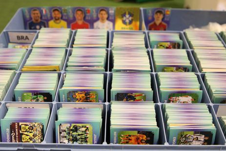 Figurinhas do álbum da Copa do Mundo 2022.