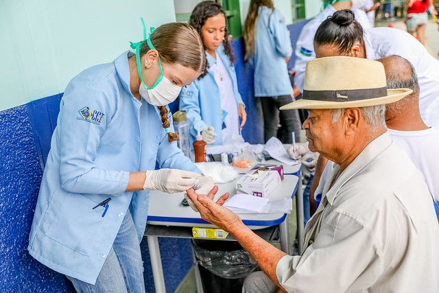 Ação social leva mais serviços de saúde para Samambaia