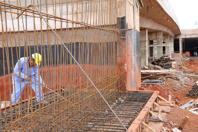 Concluída armação dos muros que sustentam via do BRT no Túnel de Taguatinga