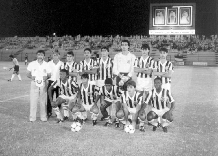 Bangu - amistoso contra Catar em 1989