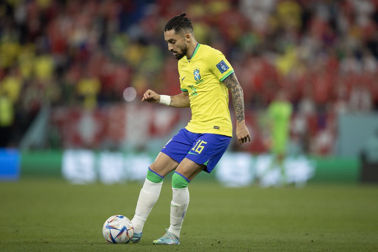 Brasil x Suiça - Alex Telles - Copa do Catar