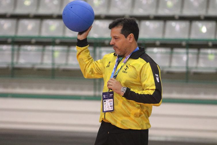 Gabriel Goulart, seleção feminina de goalball - técnico