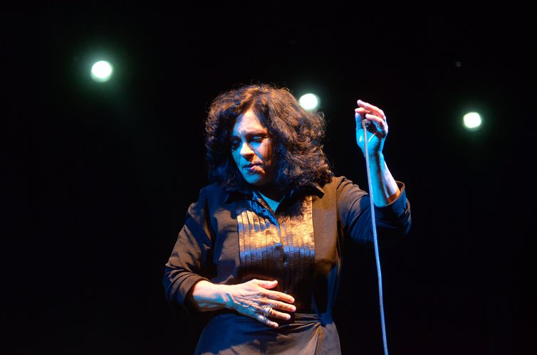 Show da cantora Gal Costa na abertura da 12ª Festa Literária Internacional de Paraty (Flip) (Fernando Frazão/Agência Brasil)