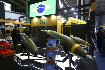 Abertura da 7ª Mostra BID Brasil, evento do segmento de defesa e segurança, no Centro de Convenções Ulysses Guimarães, em Brasília.