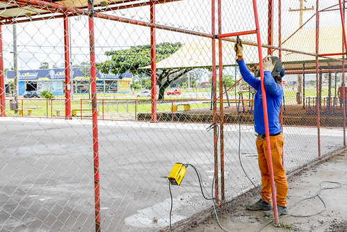 Quatro quadras esportivas do Riacho Fundo II são reformadas