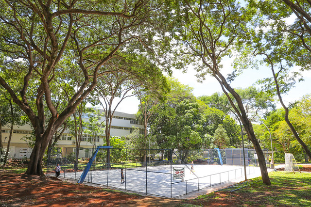 Quadras de esporte recuperadas e lazer renovado no Plano Piloto