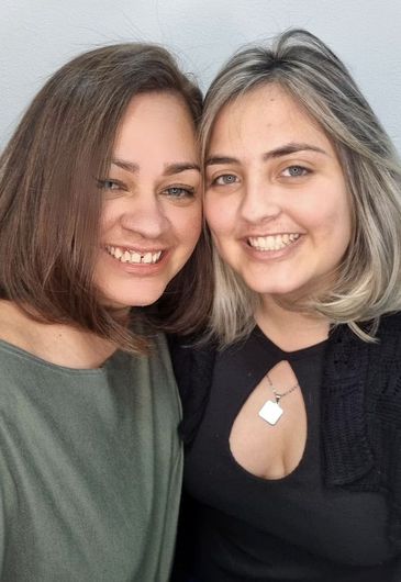 Especial - Doenças Raras. Adriana e Letícia Santiago - Addison - Foto: Arquivo Pessoal/Divulgação