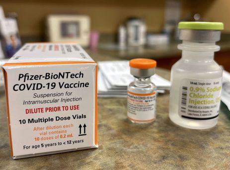 Reuters/Eric Seals/Direitos reservados Pfizer Covid vacina para Crianças