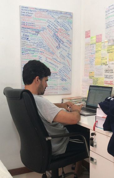 23/05/2023 - Alessandro Gabri de Almeida passou em vários concursos e atingiu o objetivo de ser delegado no Rio de Janeiro . Foto: Arquivo Pessoal