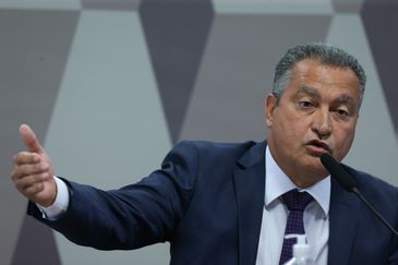 Brasília (DF) 13/06/2023  Ministros das Cidades, Jader Filho, e da Casa Civil, Rui Costa, participam de audiência pública conjunta das Comissões de Meio Ambiente (CMA), de Infraestrutura (CI) e de Desenvolvimento Regional (CDR), todas do Senado. Fotos Lula Marques/ Agência Brasil