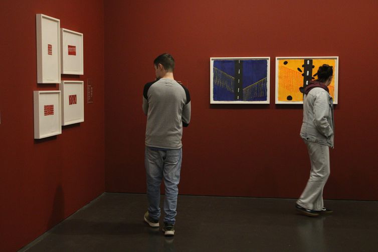 São Paulo (SP), 30/06/2023 - Mostra Sheroanawe Hakihiiwe: tudo isso somos nós, com curadoria de André Mesquita e David Ribeiro, no Museu de Arte de São Paulo Assis Chateaubriand - MASP. Foto: Rovena Rosa/Agência Brasil