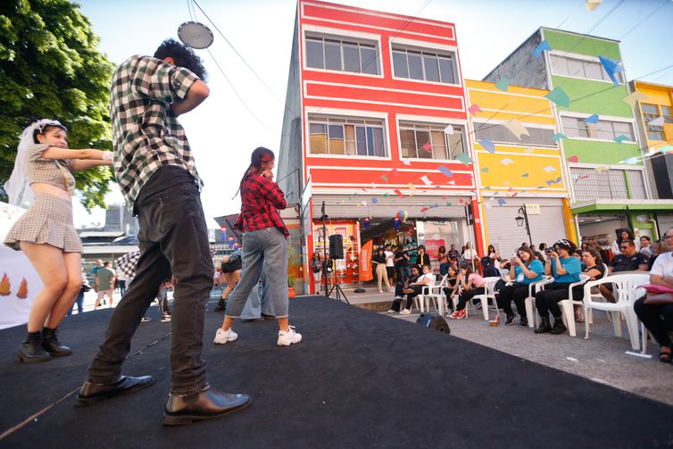 São Paulo 24/06/2023 - Migração coreana- Feira do Bom Retiro, que reune a comunidade coreana. Foto Paulo Pinto/Agência Brasil