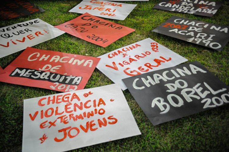 Rio de Janeiro (RJ) 20/07/2023  - Há 30 anos, em 23 de julho de 1993, oito jovens foram assassinados a tiros no centro do Rio de Janeiro no episódio que ficou conhecido como a chacina da Candelária.
Foto: Fernando Frazão/Agência Brasil/Arquivo