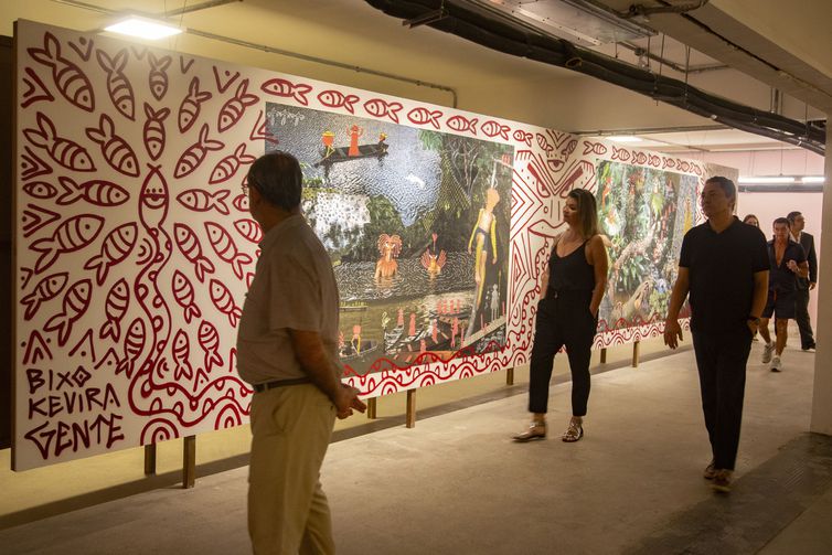 - Bienal das Amazônias.  Foto: Nailana Thiely/Bienal das Amazônias