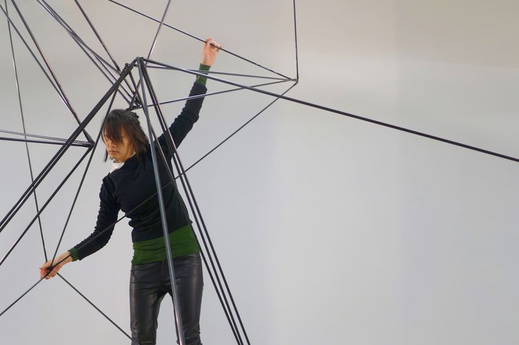 18/09/2023, Nova Bienal Rio Arte e Tecnologia, no MAR. Ludmila Rodrigues - Polytope. Foto: Divulgação