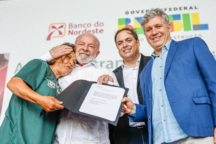 01.09.2023 - Presidente da República, Luiz Inácio Lula da Silva, durante a cerimônia comemorativa de 18 anos de criação do Programa Agroamigo e de 25 anos do Programa Crediamigo, na sede do Banco do Nordeste. Fortaleza - CE. Foto: Ricardo Stuckert / PR