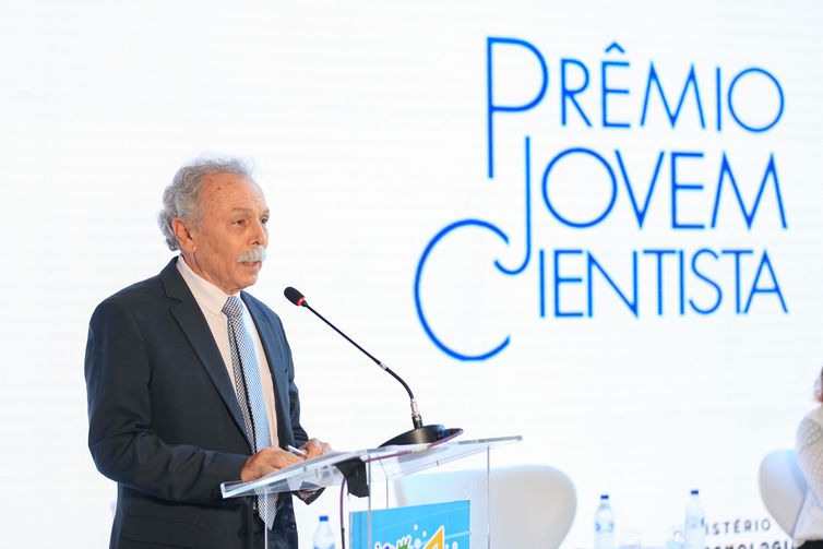 18/10/2023 - Presidente do Conselho Nacional de Desenvolvimento Científico e Tecnológico (CNPq/MCTI) - Cerimônia de Lançamento do Prêmio Jovem Cientista - 20ª SNCT. Foto: Diego Galba (ASCOM/MCTI)