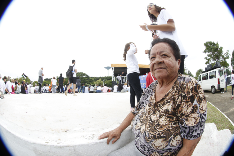 São Paulo (SP), 02/11/2023 - Caminhada pela Vida e pela Paz pede 