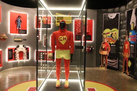 São Paulo (SP), 05/01/2024 - Mostra Chaves: A Exposição, que comemora os 40 anos de estreia do seriado no Brasil, no MIS Experience. Foto: Rovena Rosa/Agência Brasil