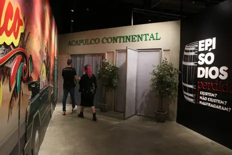 São Paulo (SP), 05/01/2024 - Mostra Chaves: A Exposição, que comemora os 40 anos de estreia do seriado no Brasil, no MIS Experience. Foto: Rovena Rosa/Agência Brasil