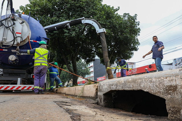 06/02/2024 - GDF inicia utilização de sistema mecanizado para desobstrução de galerias