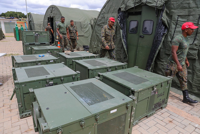 04/02/2024 - Hospital de Campanha para combate à dengue começa a funcionar nesta terça