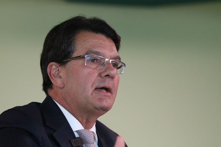 São Paulo (SP), 08/11/2023 - O presidente da Enel, Max Xavier Lins, fala com a imprensa sobre o restabelecimento do fornecimento de energia na capital. Foto: Rovena Rosa/Agência Brasil