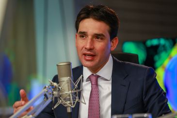 Brasília (DF) 22/05/2024 O ministro de Portos e Aeroportos, Silvio Costa Filho, dá entrevista ao programa Bom Dia, Ministro
 Foto: Fabio Rodrigues-Pozzebom/ Agência Brasil