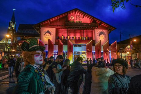 11/08/2023 - 51º Festival de Cinema de Gramado - Preparativos Palácio dos Festivais | Foto: Edison Vara/Agência Pressphoto