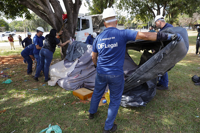 13/06/2024 - Ação promove acolhimento de pessoas em situação de rua na Asa Norte