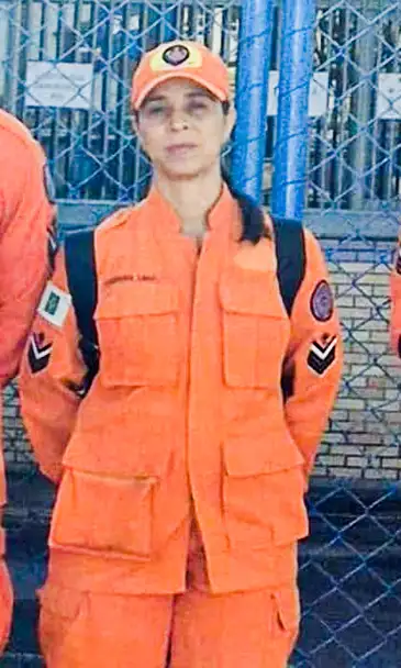 Brasília (DF) 13/06/2024 - A bombeiroa militar Fabiana Fontenele, 39 anos, doadora regular de sangue.
Foto: Fabiana Fontenele/Arquivo Pessoal