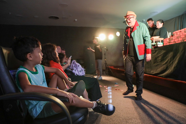 10/07/2024 - Crianças aproveitam programação de férias da Biblioteca Nacional