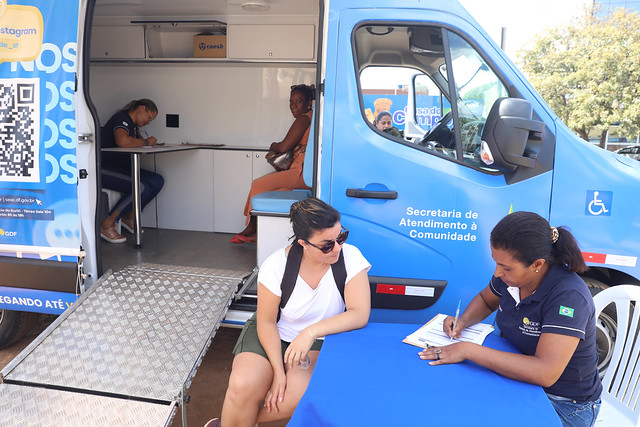 13/09/2024 - Mais de 800 pessoas já foram atendidas pelo projeto Atendimento em Movimento