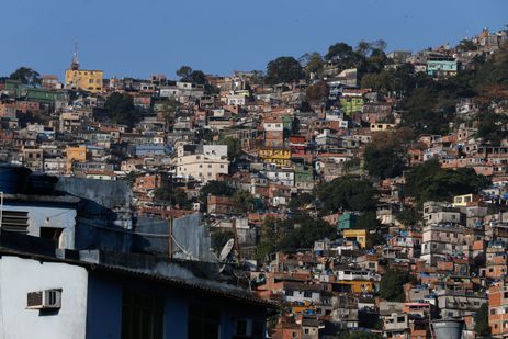 Fernando Frazão/Agência Brasil Rio de Janeiro - Comunidade da Rocinha, após confrontos entre grupos de traficantes rivais pelo controle de pontos de venda de drogas (Fernando Frazão/Agência Brasil)