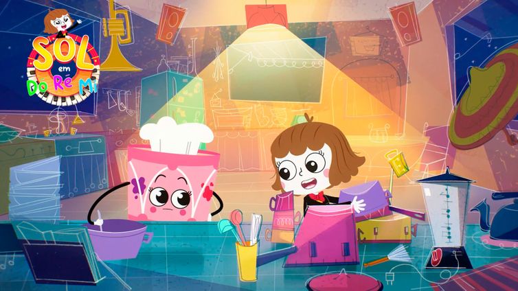 Foto TV Brasil Brasília (DF) 04/10/2024 TV Brasil Animada estreia novas séries infantis no Mês das Crianças. Foto TV Brasil