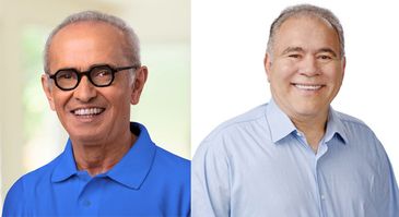 Cícero Lucena/Arquivo Pessoal e Marcelo Queiroga/Arquivo Pessoal Brasília (DF), 01/10/2024 - Cícero Lucena e Marcelo Queiroga, candidatos à prefeitura de João Pessoa (PB). Eleições 2024. Foto: Cícero Lucena/Arquivo Pessoal e Marcelo Queiroga/Arquivo Pessoal