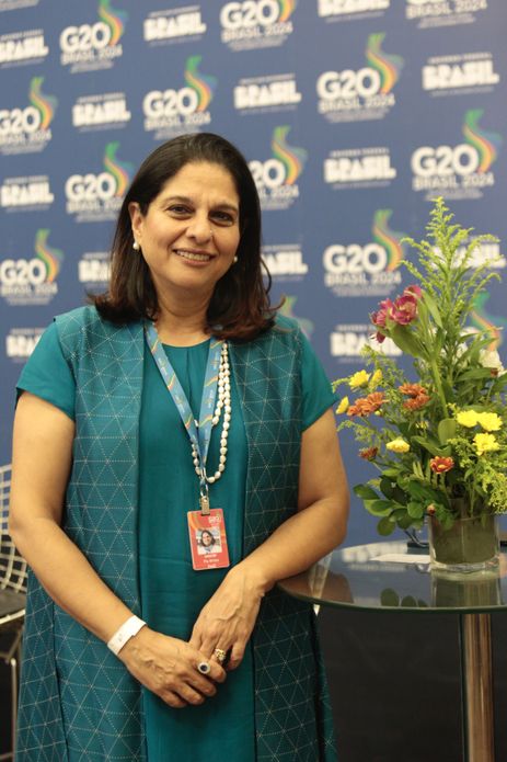 Ângelo Miguel/MEC Brasília (DF) 29/10/2024 - Diretora Global de Educação e Desenvolvimento de Adolescentes do Unicef, Pia Rabello Britto
Foto: Ângelo Miguel/MEC