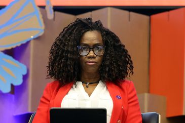 Valter Campanato/Agência Brasil Brasília (DF), 29/10/2024 – Epsy Campbell participa da abertura da Semana de Inovação 2024. Foto: Valter Campanato/Agência Brasil