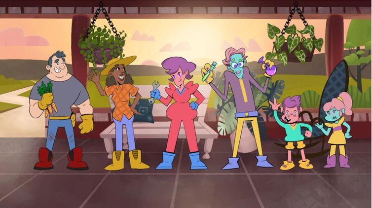 Foto TV Brasil Brasília (DF) 04/10/2024 TV Brasil Animada estreia novas séries infantis no Mês das Crianças. Foto TV Brasil