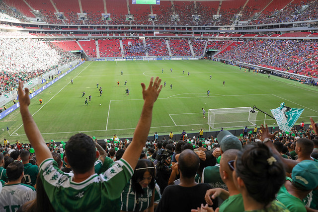 29/03/2025 - Com entrada e transporte gratuitos, final do Candangão reúne milhares de brasilienses na Arena BRB Mané Garrincha