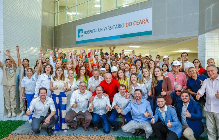 Ricardo Stuckert/PR Fortaleza (CE), 19/03/2025 - Presidente da República, Luiz Inácio Lula da Silva, durante visita ao Hospital Universitário do Ceará. Foto: Ricardo Stuckert/PR
