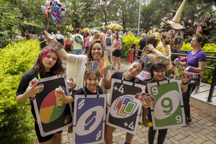 Joédson Alves/Agência Brasil Brasília (DF), 01/03/2025 - Personagem Luana Simões - Bloco de carnaval, Vai quem fica, nas ruas de Brasília.
Foto: Joédson Alves/Agência Brasil