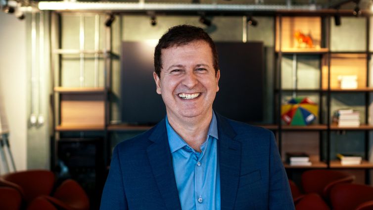 Brasília (DF) 04/04/2025 - Presidente do porto digital, Pierre Lucena - Programa Destino Futuro.
Foto: Elvis Aleleuia/Divulgação