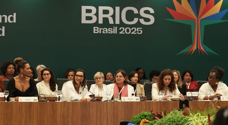 Antônio Cruz/Agência Brasil Brasília- DF - 24/04/2025 - A Reunião Ministerial de Mulheres do BRICS no Palácio Itamaraty. O encontro, liderado pelo Ministério das Mulheres. Foto Antônio Cruz/Agência Brasil