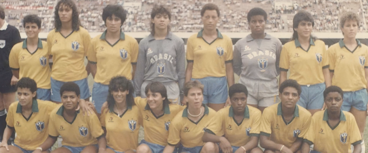 Imagens cedidas pela Olé Produções fotografia da primeira seleção brasileira feminina de futebol
Imagens cedidas pela Olé Produções