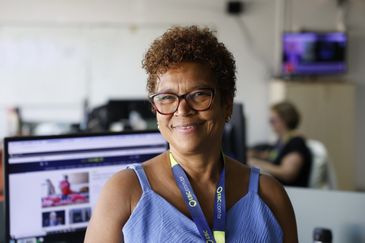 Rio de Janeiro (RJ) 09/5/2025 - Jornalista Cristiane Ribeiro (EBC), especial aniversário de 35 anos da agência Brasil
Foto: Fernando Frazão/Agência Brasil